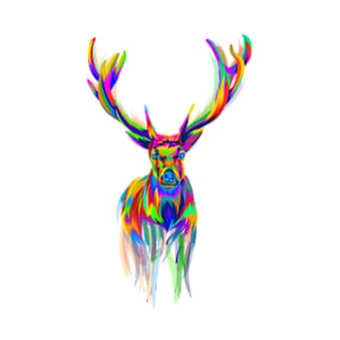 colorful deer T-Shirt