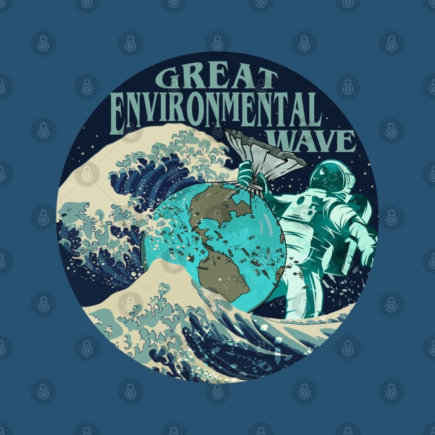 Great Environmental Wave by Jitterfly