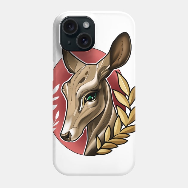 Charming deer Phone Case by Vika_lampa_13