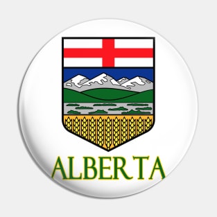 Alberta, Canada - Coat of Arms Design Pin