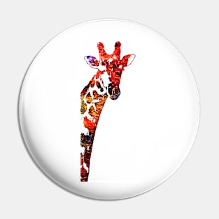 Cartoon Giraffe Pin