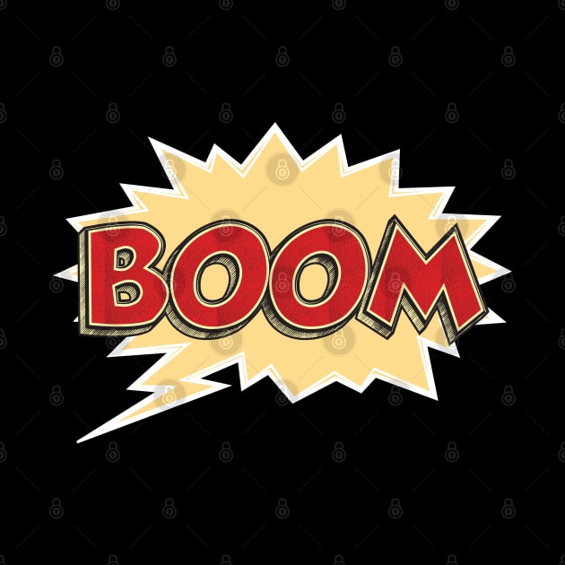 ✪ BOOM ✪ comic style bubble by Naumovski