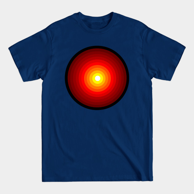 Red Sun Circles - Sun - T-Shirt
