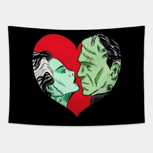 Frankenstein Valentine Tapestry