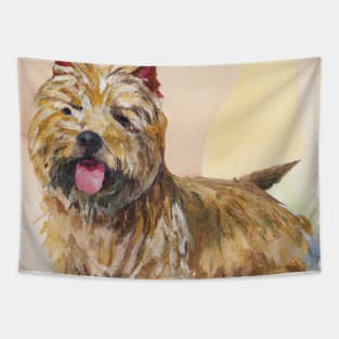 Watercolor Cairn Terrier - Dog Lovers Tapestry