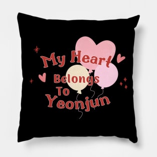 My Heart Belongs To Yeonjun TXT Pillow