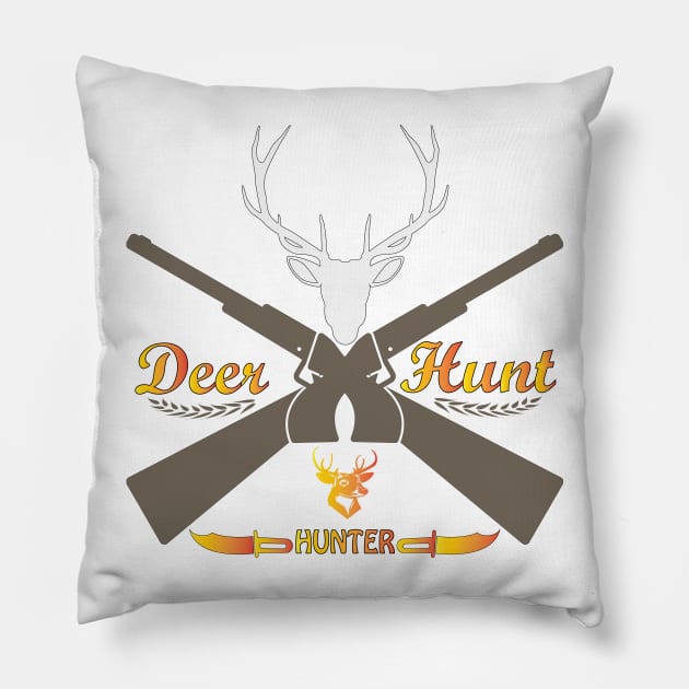 Hunter Pillow by hiron