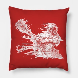 Crank (White border) Pillow