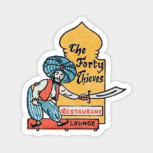 The Forty Thieves Restaurant & Lounge Magnet