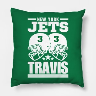 New York Jets Travis 3 American football Retro Pillow