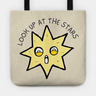 Shockedboi Look Up At The Stars Tote