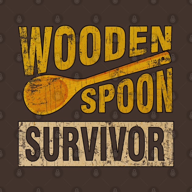 Wooden Spoon Survivor Vintage by 14RF