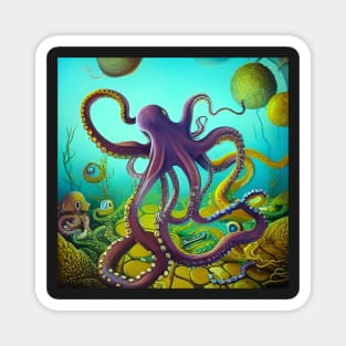 Octopus's Garden Magnet