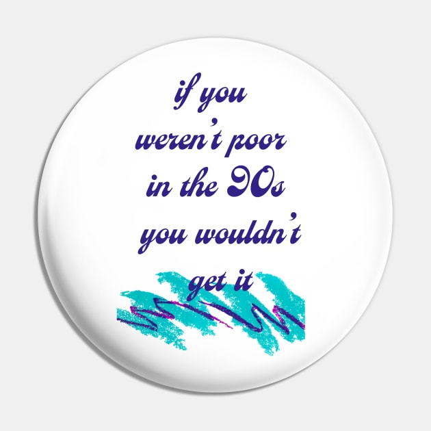 Poor in the 90's Pin by politerotica