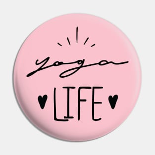 Yoga Life Pin