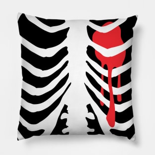 Bleeding Ribcage Pillow