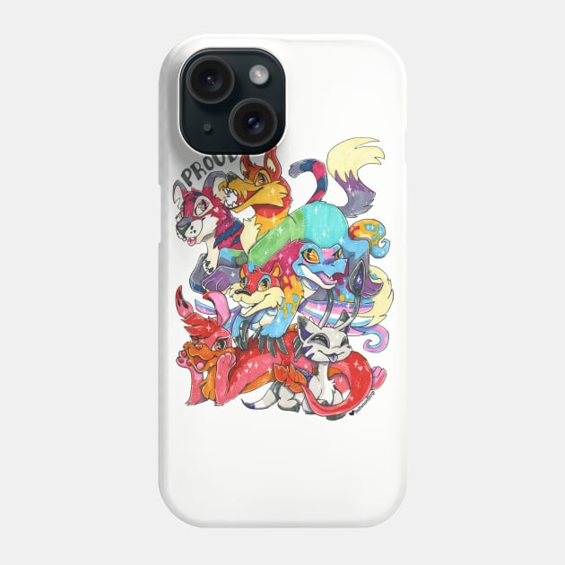 Neopets Pride Phone Case by pepperishstudio