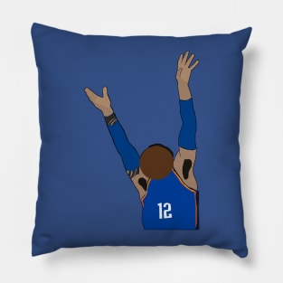 Steven Adams Face Ball - Oklahoma City Thunder Pillow