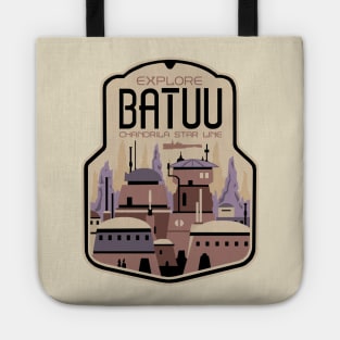 Batuu - Candrila Star Line Travel Poster T-Shirt Tote