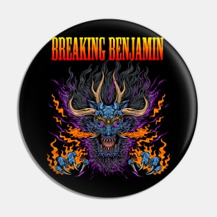 BREAKING BENJAMIN MERCH VTG Pin