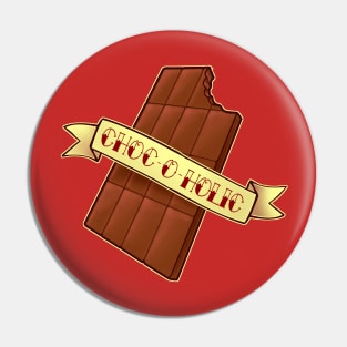 Choc-O-Holic Pin