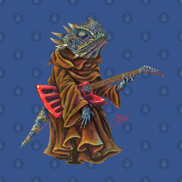 Lizard Wizard by JaxDavArts