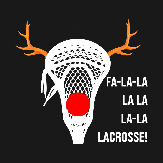 Funny Lacrosse Fa La La Xmas Gift For Lacrosse Player by ROMANSAVINRST