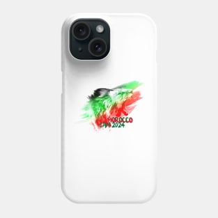 CAN 2024. YES YOU CAN. MOROCCO FOOTBALL Phone Case