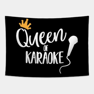 Queen Of Karaoke Tapestry