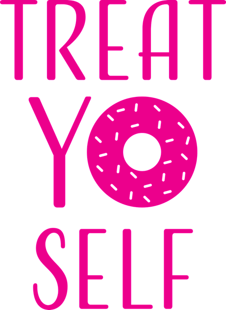 Treat Yo Self Kids T-Shirt by Pixel Paragon