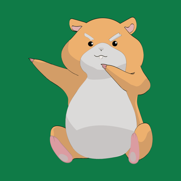 dabbing hamster by DeadRoy