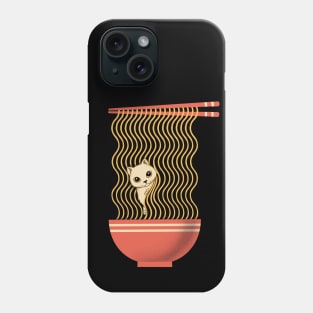 Cat Ramen Phone Case