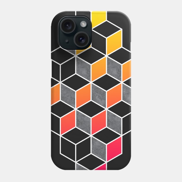 FUTURISTIC 3D PYRAMID Phone Case by azified