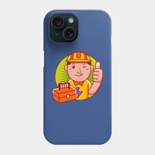 Electrician Man Phone Case