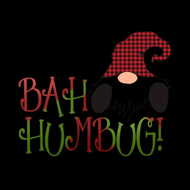 Bah Humbug Garden Gnome by StacysCellar