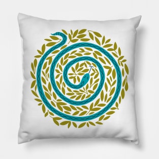 Spiral Snake 2 Pillow