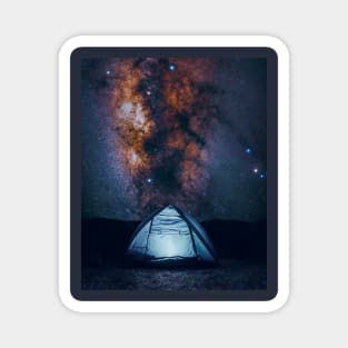 Camping Under the Stars Magnet