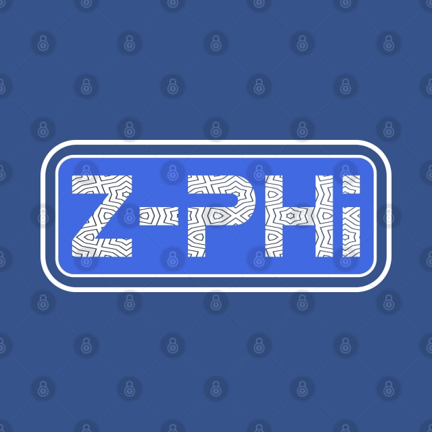 Zeta Phi Beta Z-Phi Badge by DrJOriginals