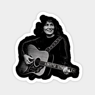 Coal Miner's Daughter Celebrate the Iconic Music of Loretta Lynn with a Stylish T-Shirt Magnet