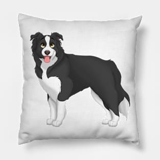 Border Collie Dog Pillow