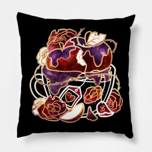 Gilded Poison Apple Teacup Pillow