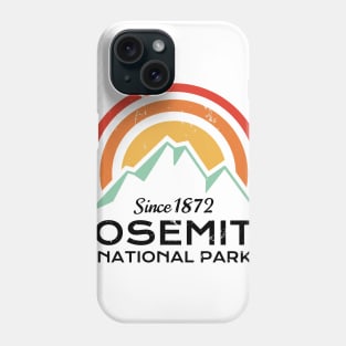 Yosemite National Park Retro Phone Case