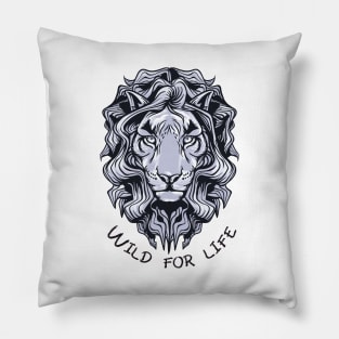 'Wild For Life' Environment Awareness Shirt Pillow