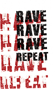 Rave Rave Rave Repeat Magnet