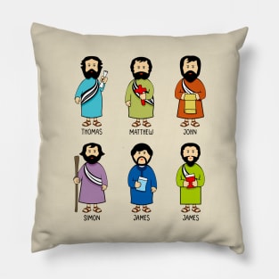 The apostles of Jesus Christ. Pillow