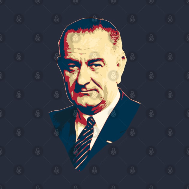 Lyndon B. Johnson by Nerd_art