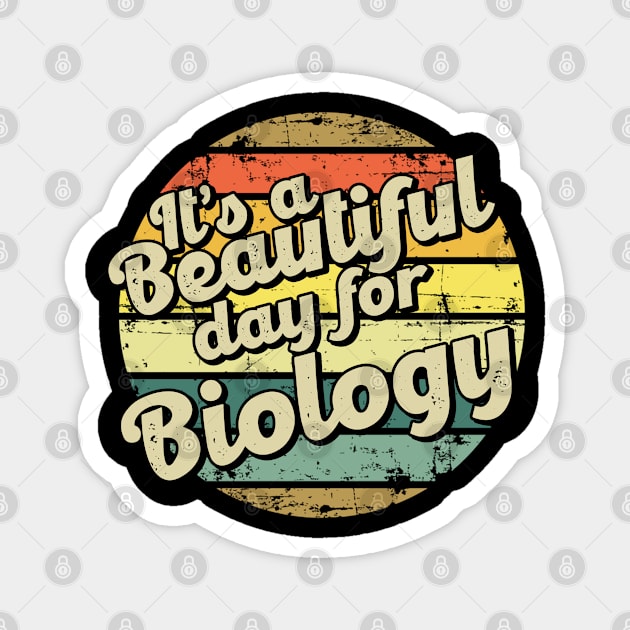 Biology gift for biologist. Perfect present for mother dad friend him or her Magnet by SerenityByAlex