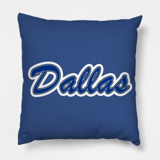 Football Fan of Dallas Pillow