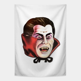 Vintage Vampire Halloween Tapestry