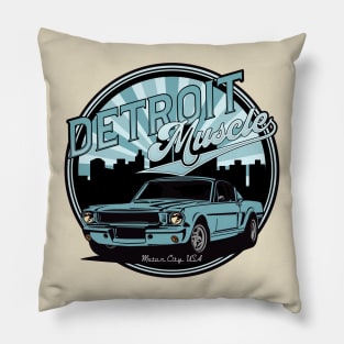 Detroit Muscle Pillow